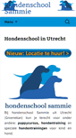 Mobile Screenshot of hondenschool-utrecht.nl
