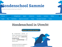 Tablet Screenshot of hondenschool-utrecht.nl